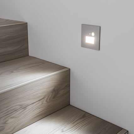 LED Лампа за стълбище със сензор за движение LED/1,5W/230V 3000K/4000K/6500K