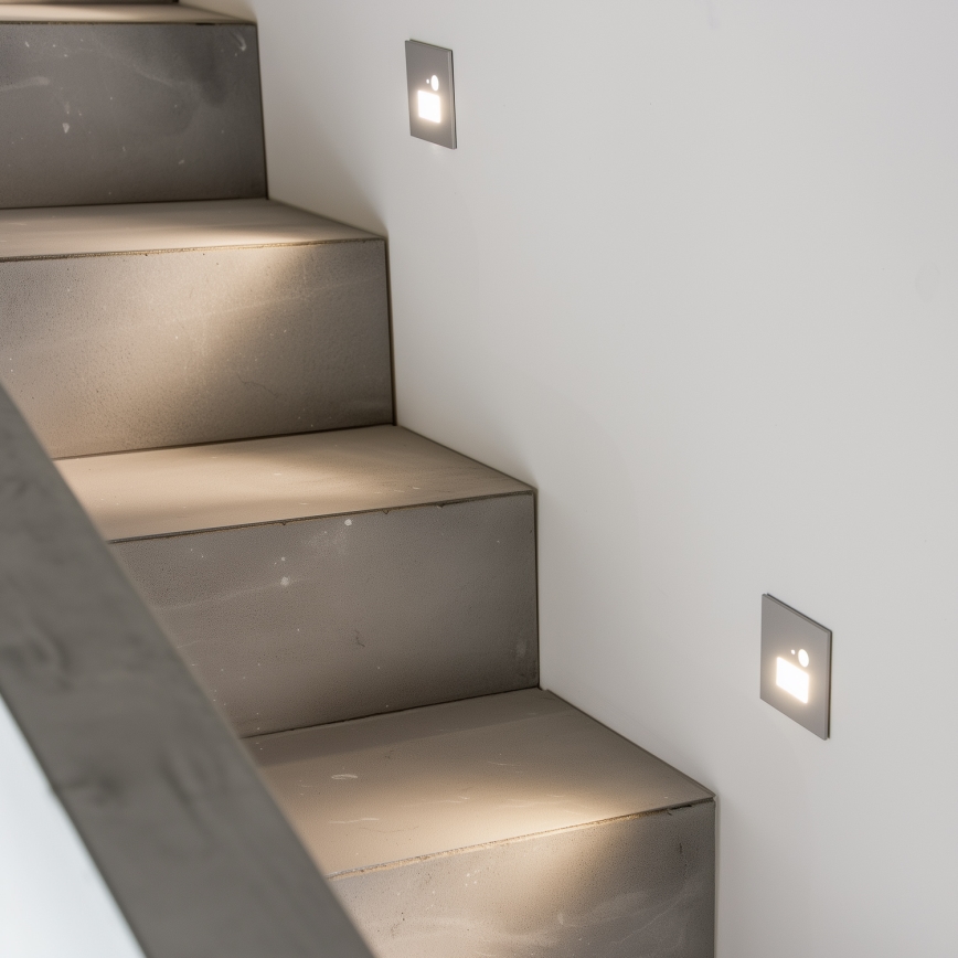 LED Лампа за стълбище със сензор за движение LED/1,5W/230V 3000K/4000K/6500K