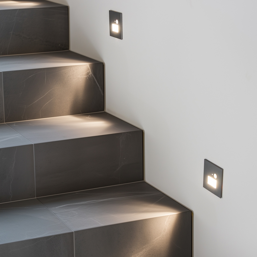 LED Лампа за стълбище със сензор за движение LED/1,5W/230V 3000K/4000K/6500K