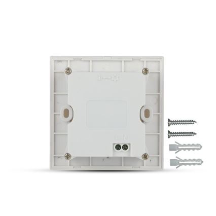 LED Лампа за стълбище със сензор за движение LED/3W/230V 4000K бял