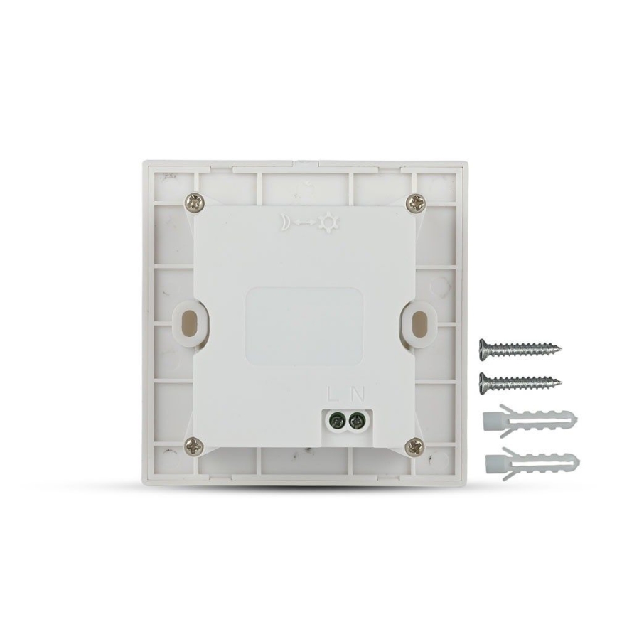 LED Лампа за стълбище със сензор за движение LED/3W/230V 4000K бял