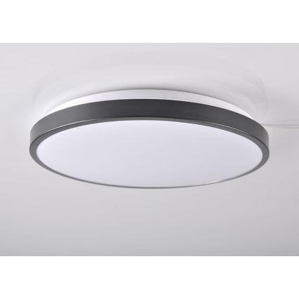 LED Лампа за таван KERN LED/24W/230V черна