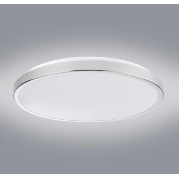 LED Лампа за таван KERN LED/24W/230V лъскав хром