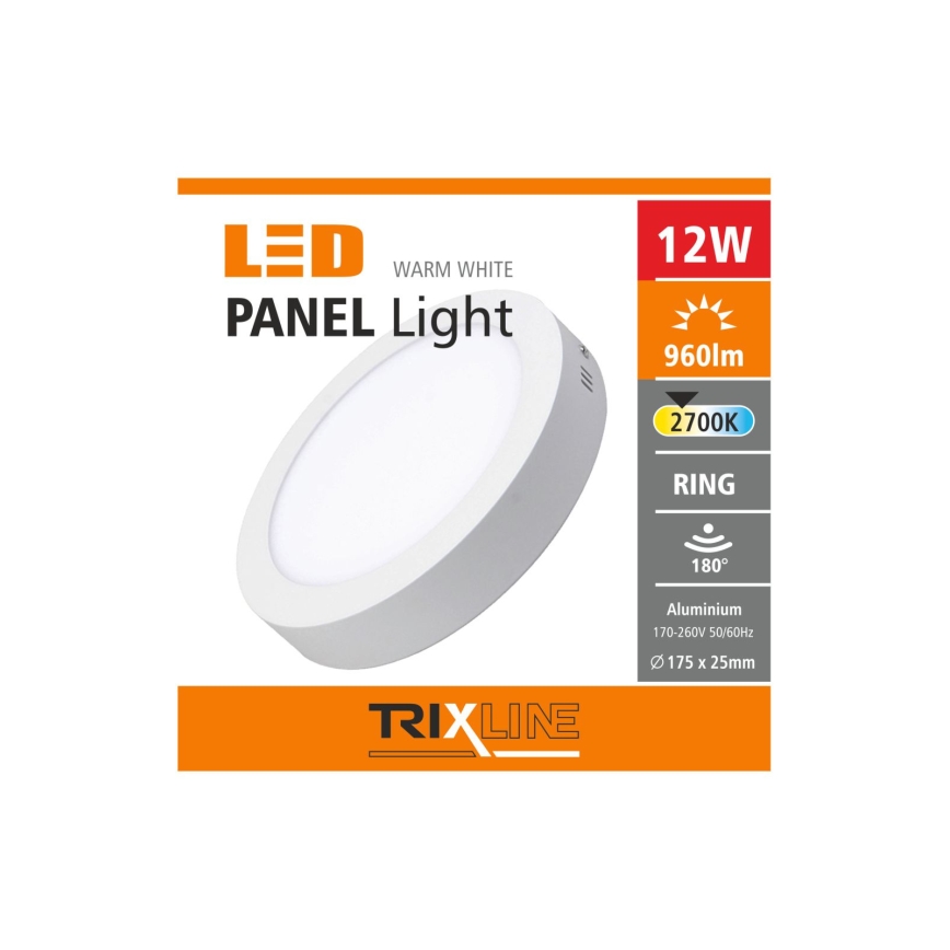 LED Лампа за таван LED/12W/230V