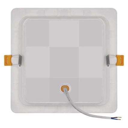LED Лампа за вграждане LED/18W/230V 17x17 см бяла