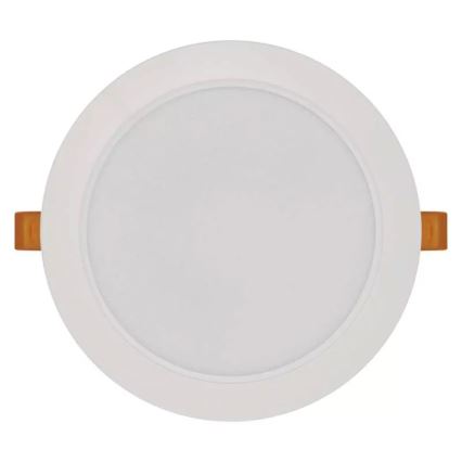 LED Лампа за вграждане LED/18W/230V Ø 17 см бяла