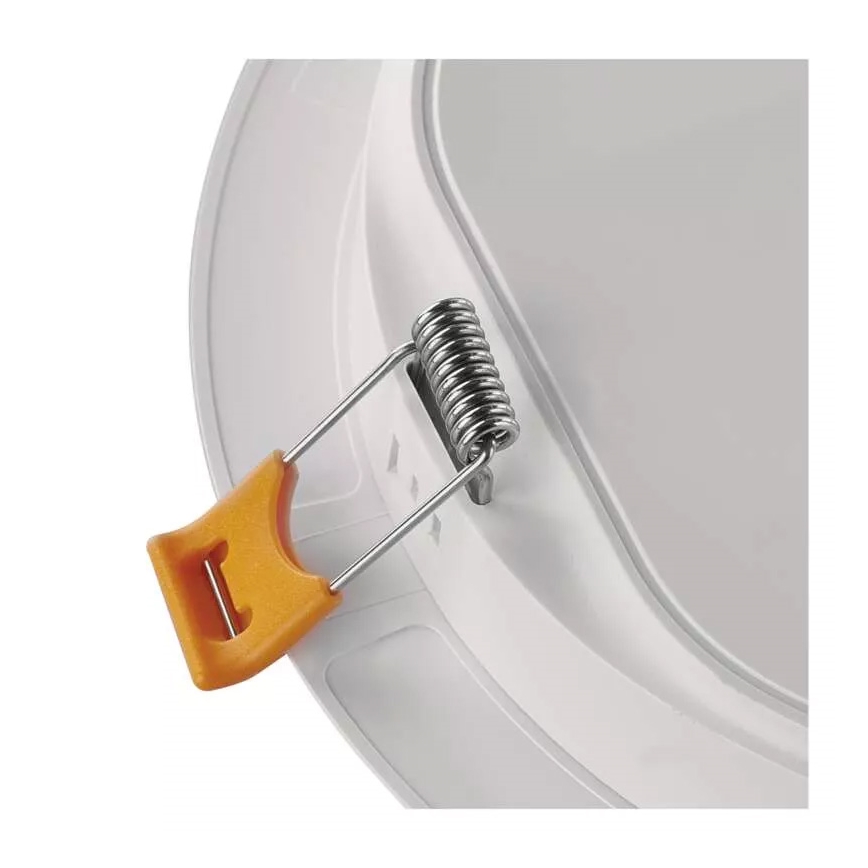 LED Лампа за вграждане LED/9W/230V Ø 12 см бяла