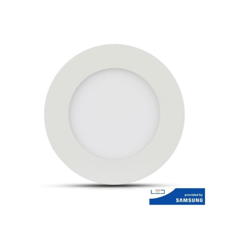 LED Лампа за вграждане SAMSUNG CHIP LED/12W/230V 6400K кръгла