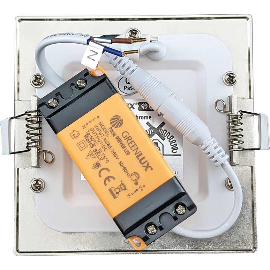 LED Лампа за вграждане в баня 30xLED SMD/6W/230V 2800K 11,8 см IP44