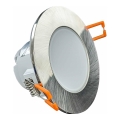 LED Лампа за вграждане в баня BONO LED/8W/230V 3000K IP65 лъскав хром