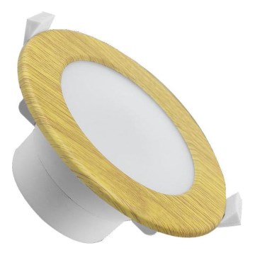LED Лампа за вграждане в баня LED/7W/230V 4000K бежов IP44