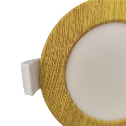 LED Лампа за вграждане в баня LED/7W/230V 4000K бежов IP44