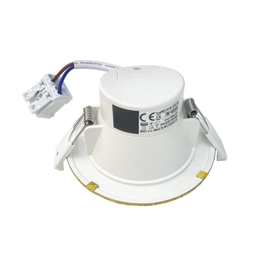 LED Лампа за вграждане в баня LED/7W/230V 4000K бежов IP44