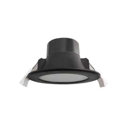 LED Лампа за вграждане в баня LED/7W/230V 4000K черен IP44