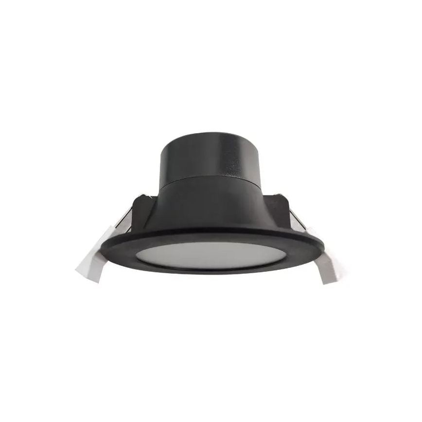 LED Лампа за вграждане в баня LED/7W/230V 4000K черен IP44