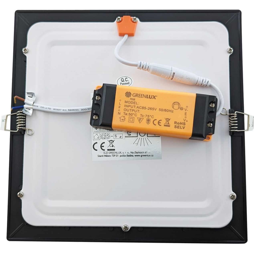 LED Лампа за вграждане в баня VEGA LED/18W/230V 2800K 22,5 cm IP44