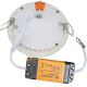 LED Лампа за вграждане в баня VEGA LED/6W/230V 2800K Ø 11,8 см IP44