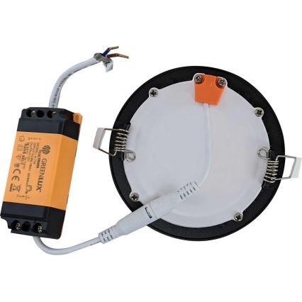 LED Лампа за вграждане в баня VEGA LED/6W/230V 2800K Ø 11.8 см IP44