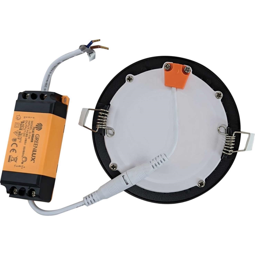 LED Лампа за вграждане в баня VEGA LED/6W/230V 3800K Ø 11.8 см IP44
