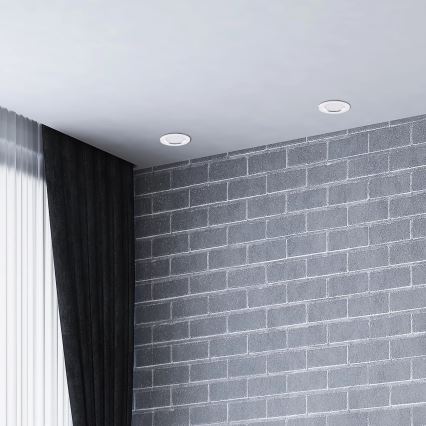 LED Лампа за вграждане ZOE LED/4,8W/230V бяла