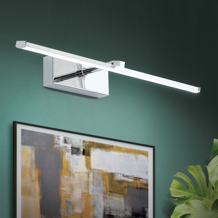 LED Лампа за картина PUBLIO LED/10W/230V 50 см лъскав хром