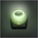 LED Лампа за ориентация за контакт със сензор LED/1W/230V зелена