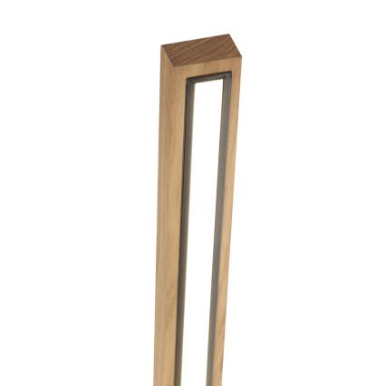 LED Лампион ALSET LED/18W/230V дъб