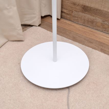LED Лампион HELEN 1xE27/15W/230V бял