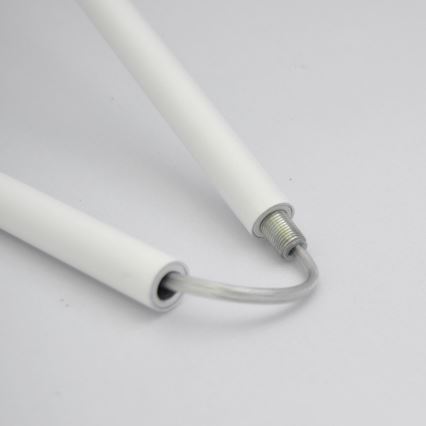 LED Лампион HELEN 1xE27/15W/230V бял