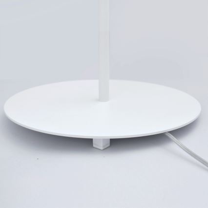 LED Лампион HELEN 1xE27/15W/230V бял