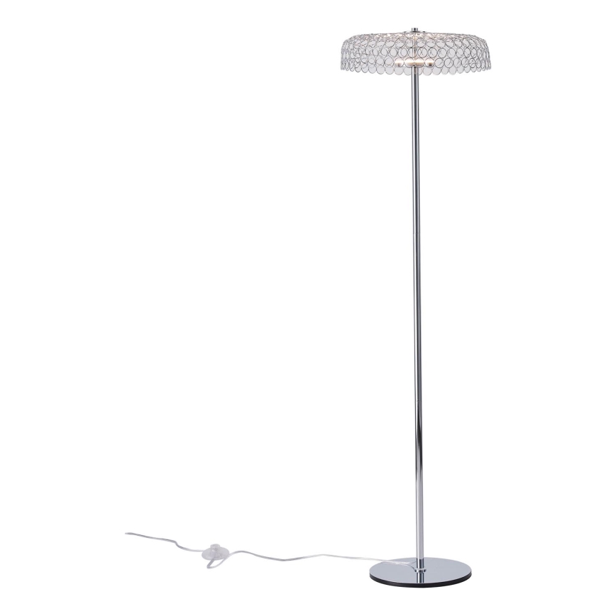 LED Лампион LED/10W/230V 3000K лъскав хром