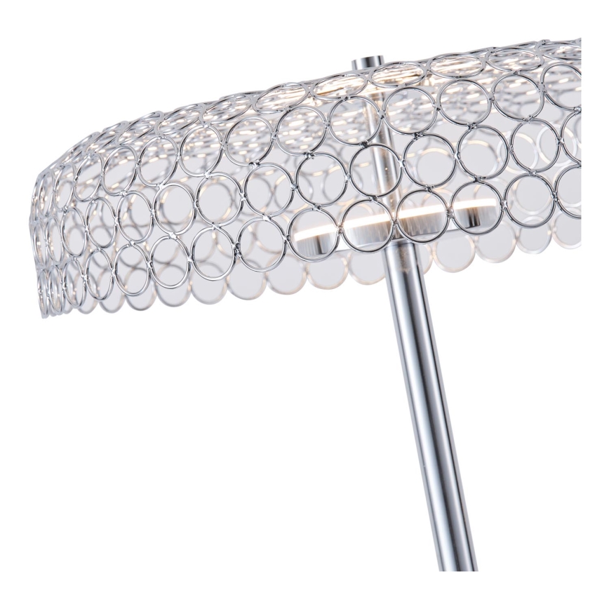 LED Лампион LED/10W/230V 3000K лъскав хром
