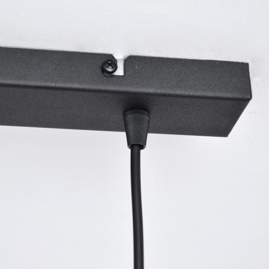 LED LED Пендел VOLTA 2xE27/15W/230V черен/златист