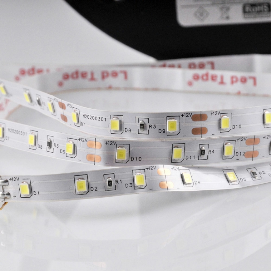 LED Лента 5m LED/10W/12V IP20 6500K