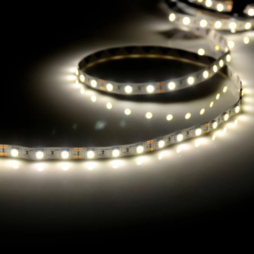 LED Лента 5m LED/10W/12V IP20 бял