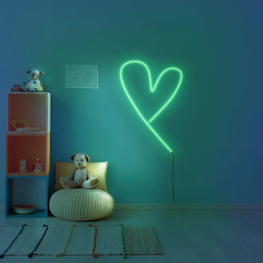 LED Лента NEON 2м LED/14W/12V IP65 зелена