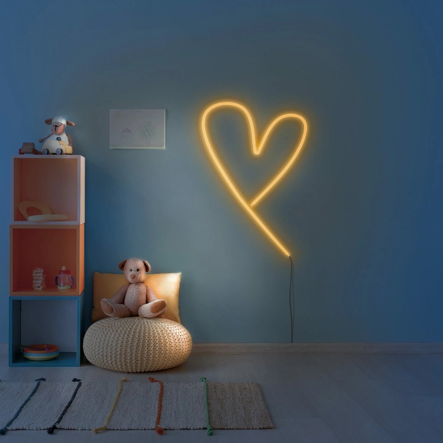 LED Лента NEON 2м LED/17W/12V IP65 оранжева
