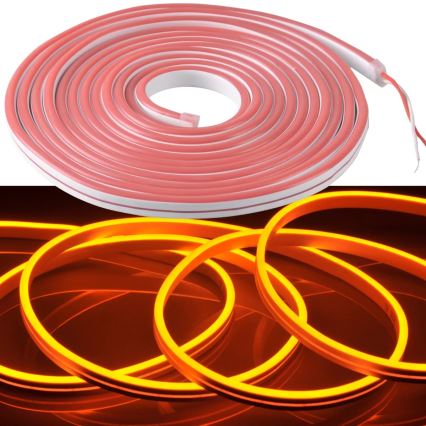 LED Лента NEON 5м LED/27W/12V IP65 оранжева