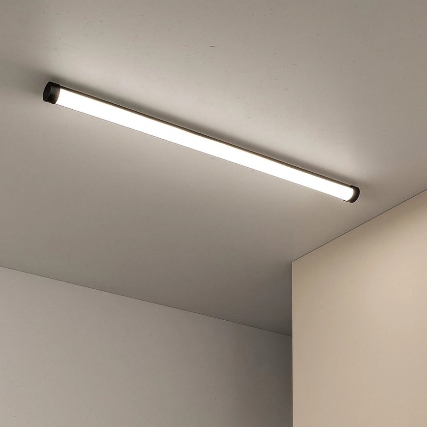LED линеен осветител LED/50W/230V 4000K 150 cm черен
