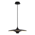 LED люстра на стоманено въже RENE LED/19W/230V CRI 90 черна