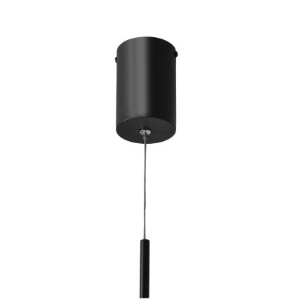 LED Люстра на въженце PUMA LED/10W/230V диаметър 14 см черно