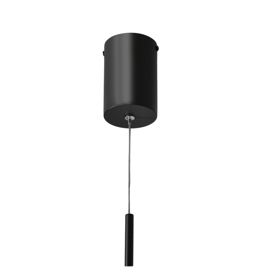 LED Люстра на въженце PUMA LED/10W/230V диаметър 14 см черно