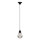 LED люстра на кабел 1xE27/6,5W/230V 2500K черна