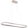 LED люстра на кабел CASHMERE LED/80W/230V 30x100 см бежова