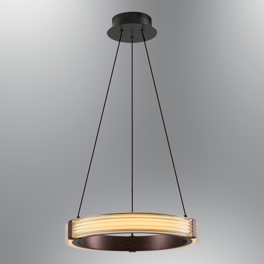 LED люстра на кабел JESI LED/2W/230V 3000K кафява