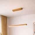 LED люстра на кабел VERDE LED/18W/230V 3000K 76 cm дъб