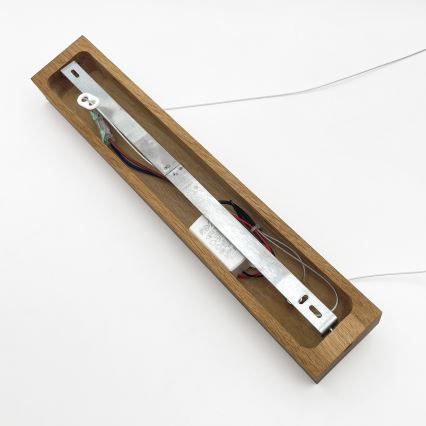 LED люстра на кабел VERDE LED/18W/230V 3000K 76 cm дъб