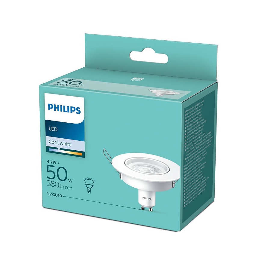 LED Луничка Philips GU10/4,7W/230V 4000K