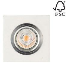 LED Луничка VITAR 1xGU10/5W/230V бетон - FSC сертифицирана