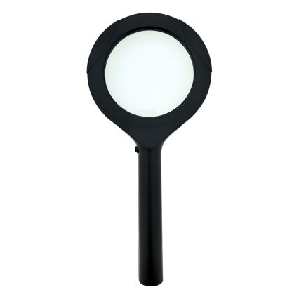 LED лупа 3× увеличение с LED подсветка/3W/2xAA IP22